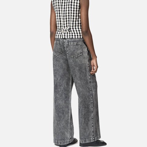 Porter Pants Black Marble