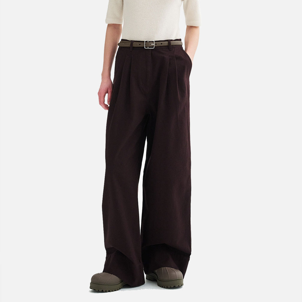 Prairie Cotton Twill Pants Fig