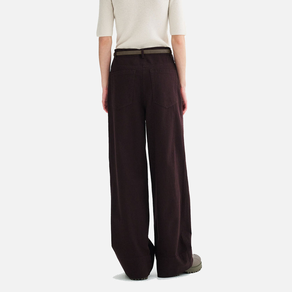 Prairie Cotton Twill Pants Fig