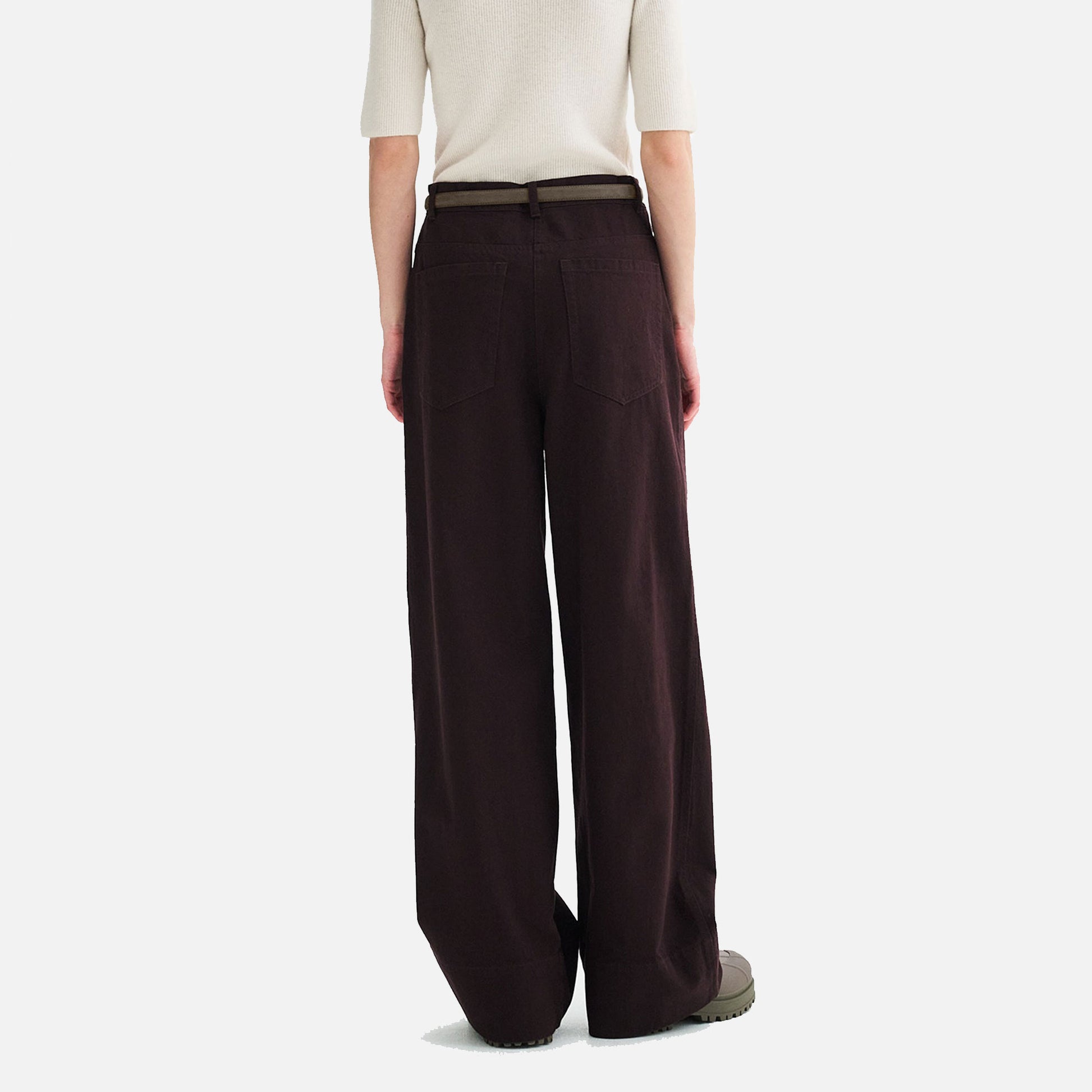 Prairie Cotton Twill Pants Fig