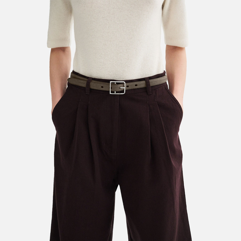 Prairie Cotton Twill Pants Fig
