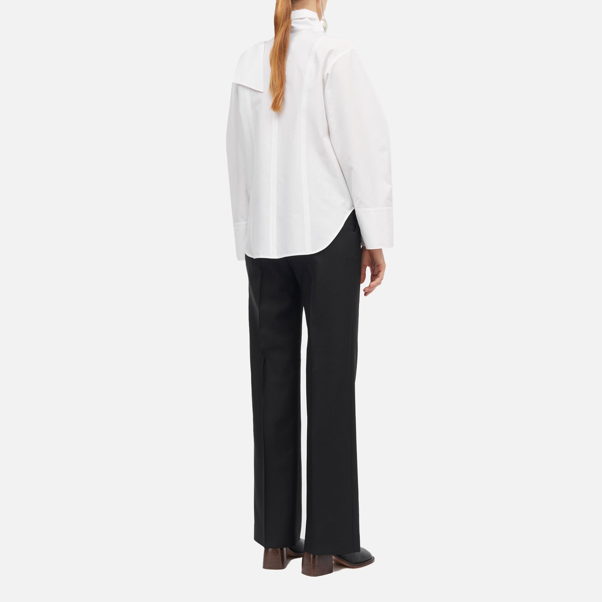 Priska Trousers Light Wool Black