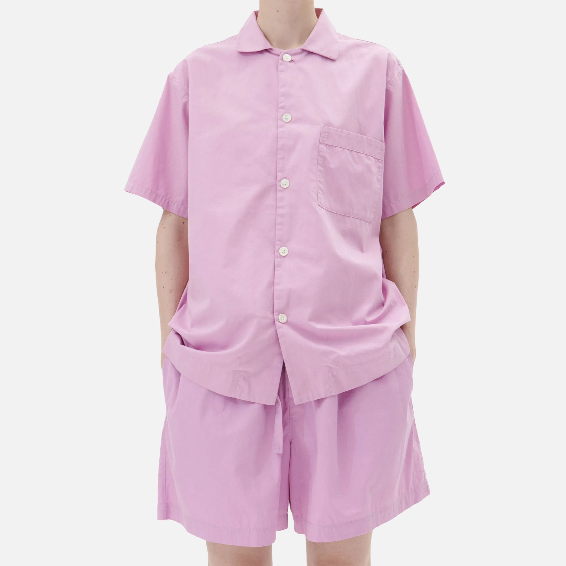 Poplin Shorts Purple Pink