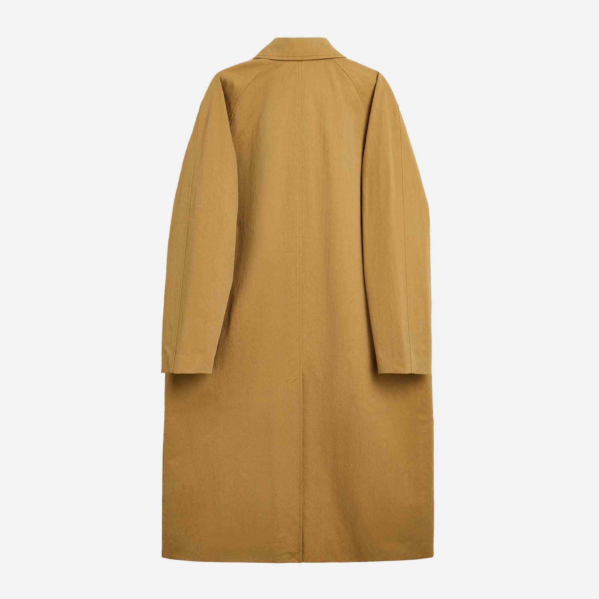 Raglan Coat Dark Sand