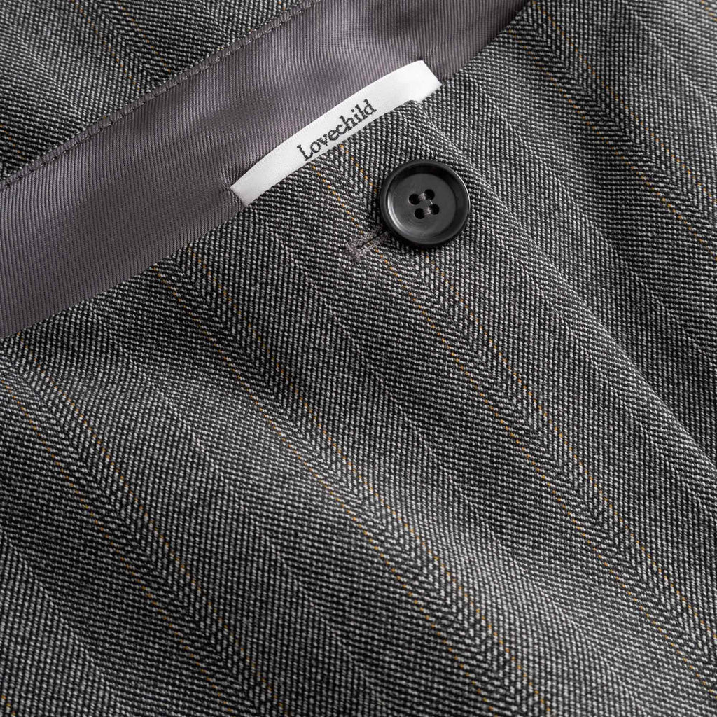 Reyna Skirt Charcoal Weave