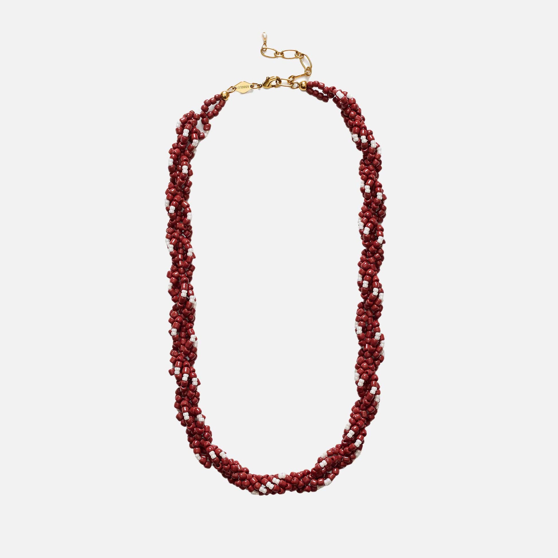 Rodeo Necklace Deep Burgundy