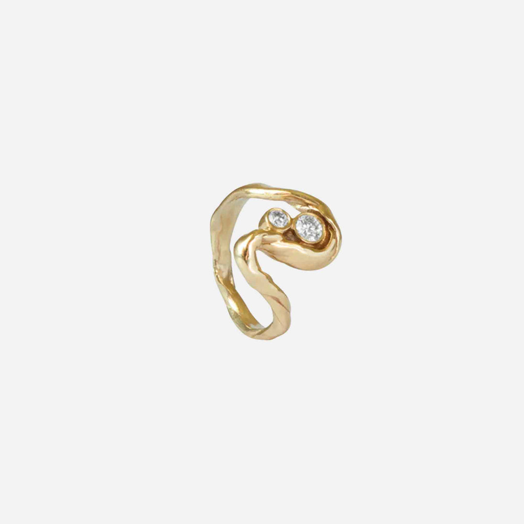 Rubato Grande Ring Gold