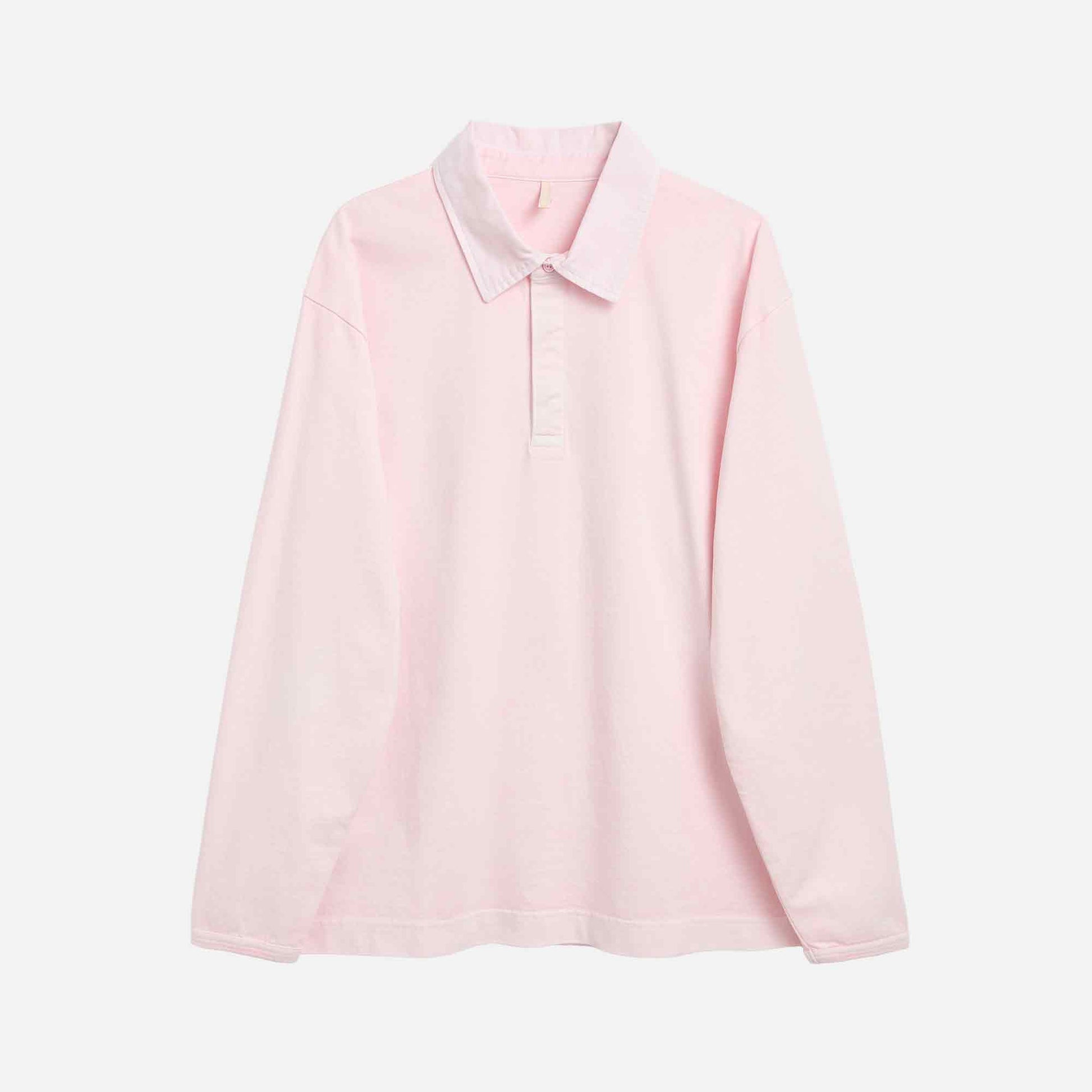 Heavy Jersey Rugby Polo Pink