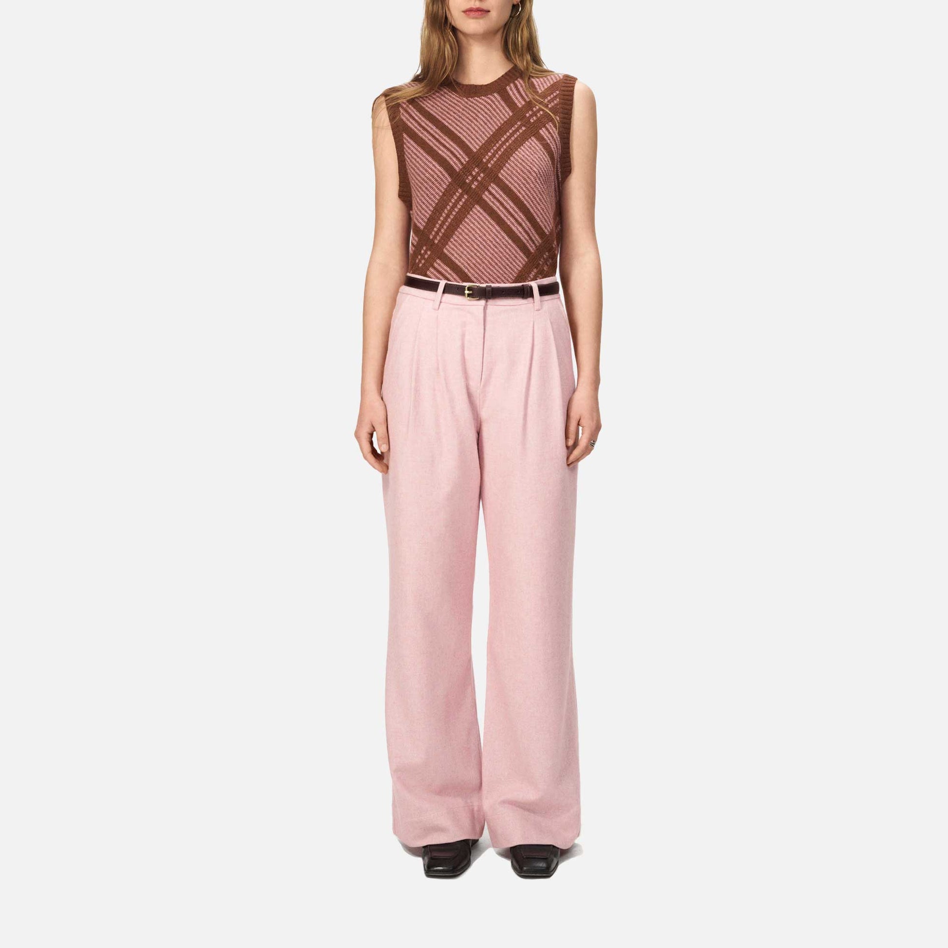 Russel Pants Blush Melange