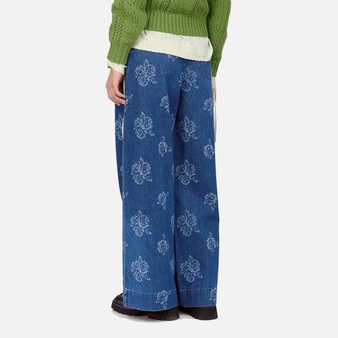 Russel Pants Rose Blues