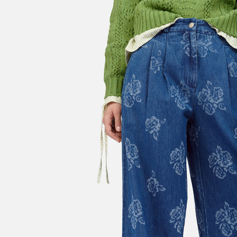 Russel Pants Rose Blues