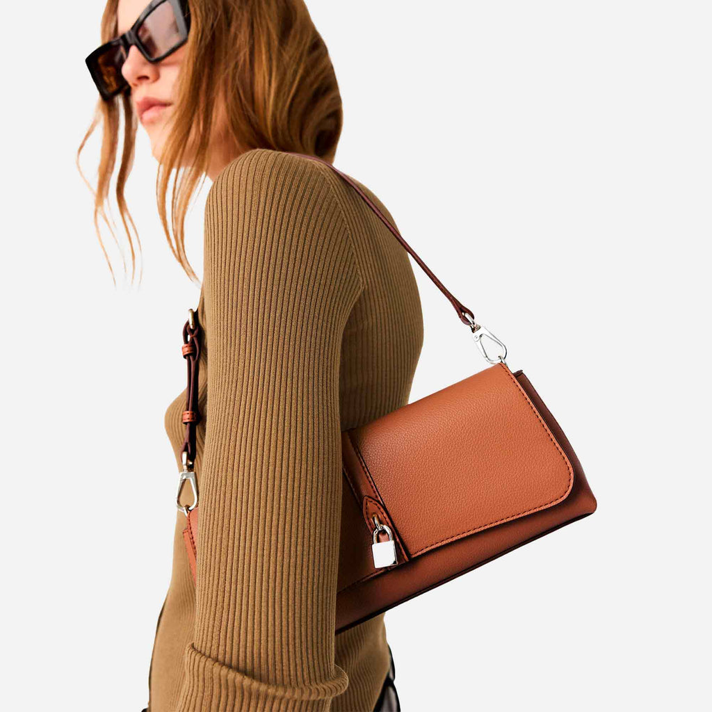 Ryder Pochette Shoulder Bag Brandy