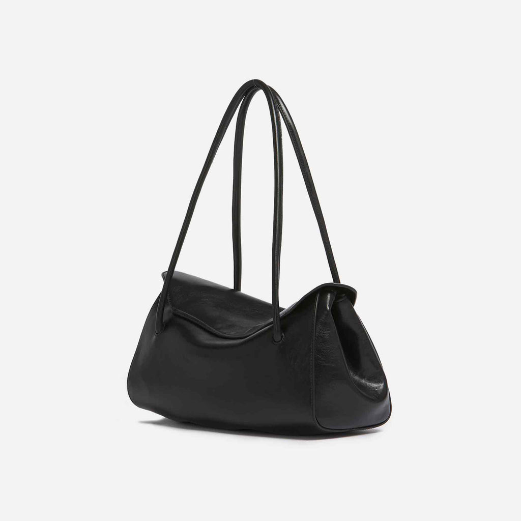 East West Shoulder Bag Black