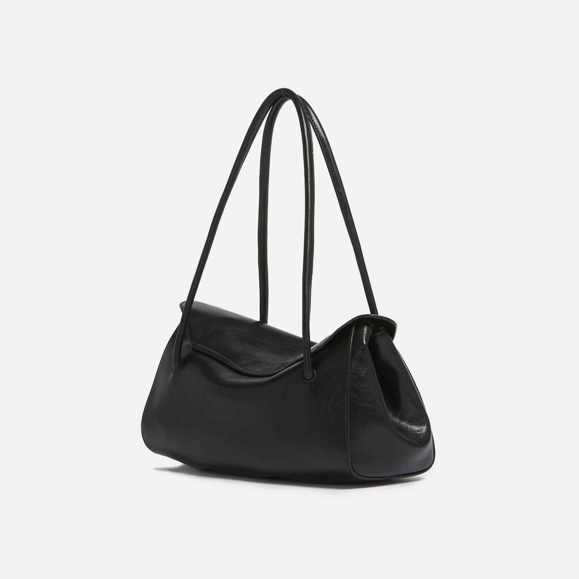 East West Shoulder Bag Black