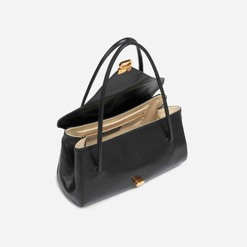 East West Shoulder Bag Black