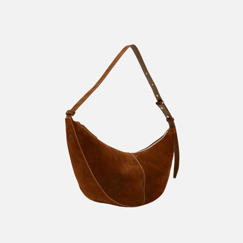 Slide Suede Bag Saddle