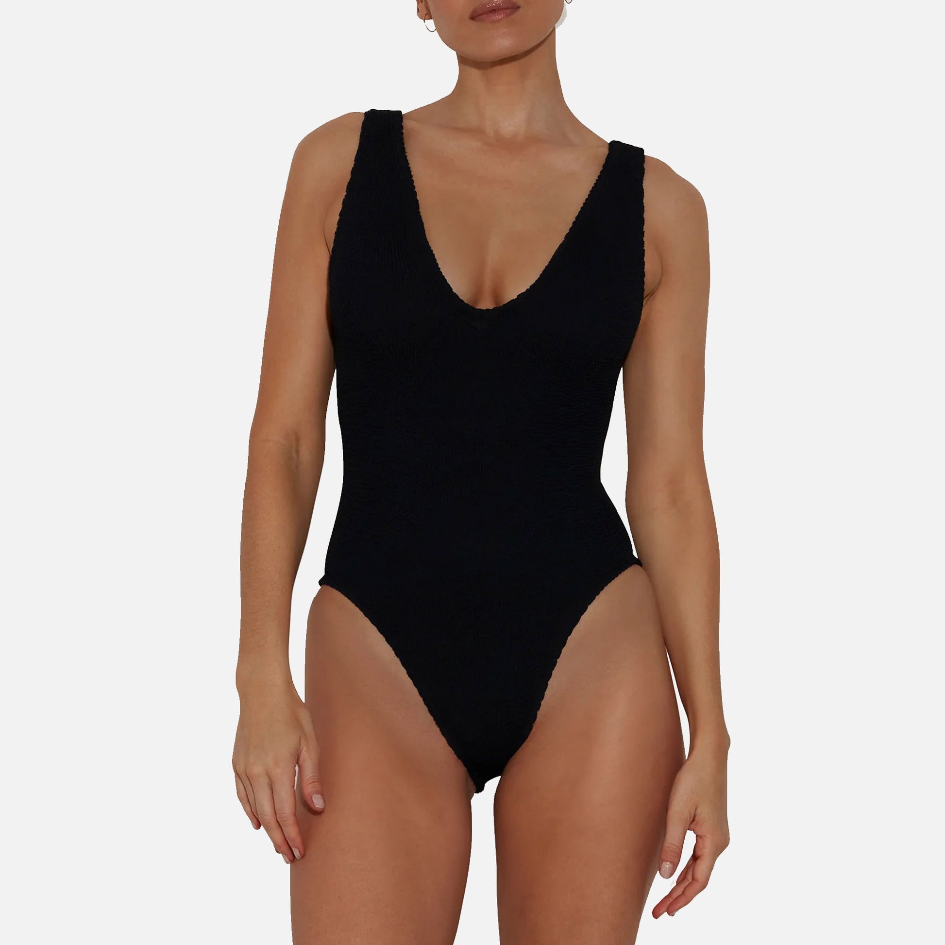 Sadie Swimsuit Crinkle Black