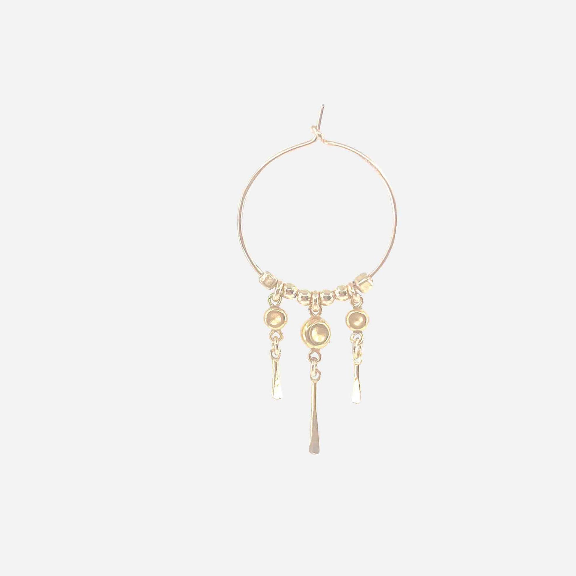 Saige Hoop Earrings