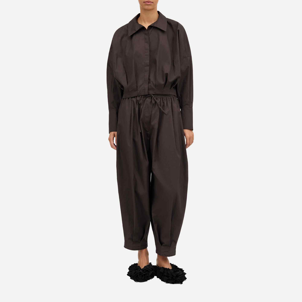 Saina Poplin Shirt After Dark