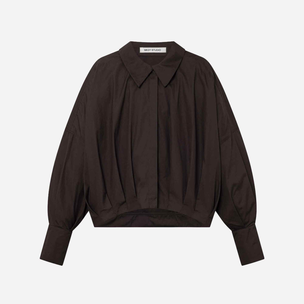 Saina Poplin Shirt After Dark