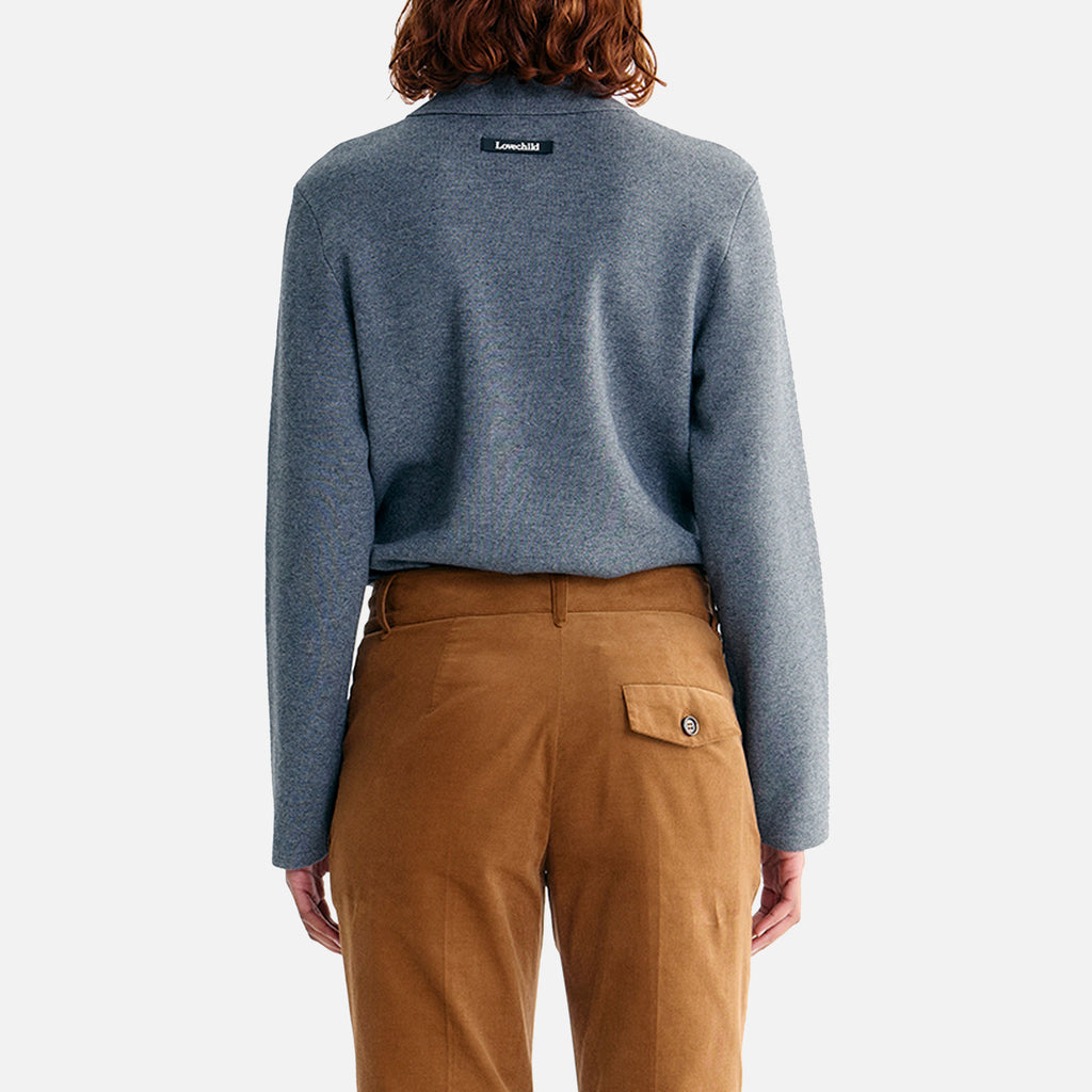 Salma Pullover Grey Melange