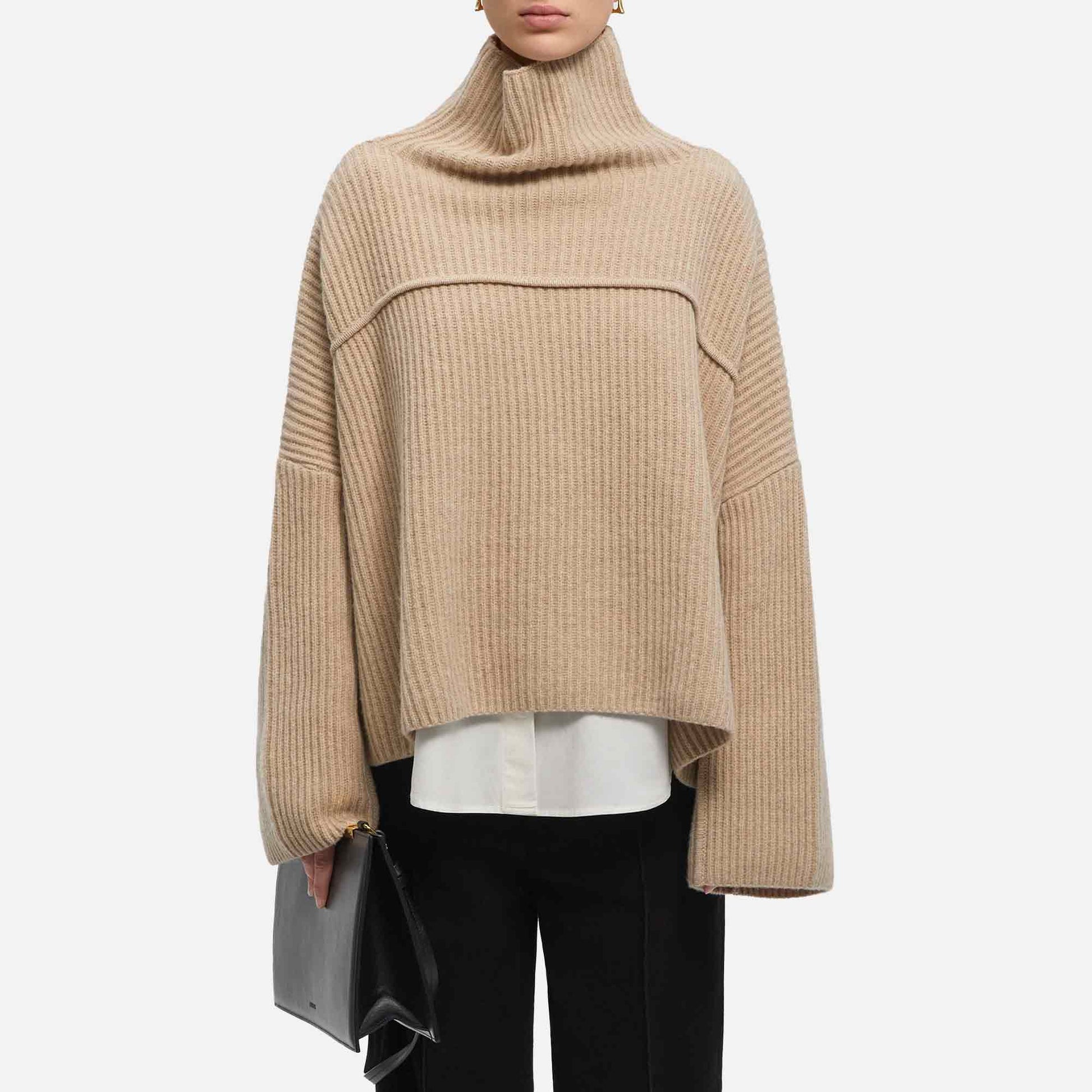 Salt Turtleneck Ivory