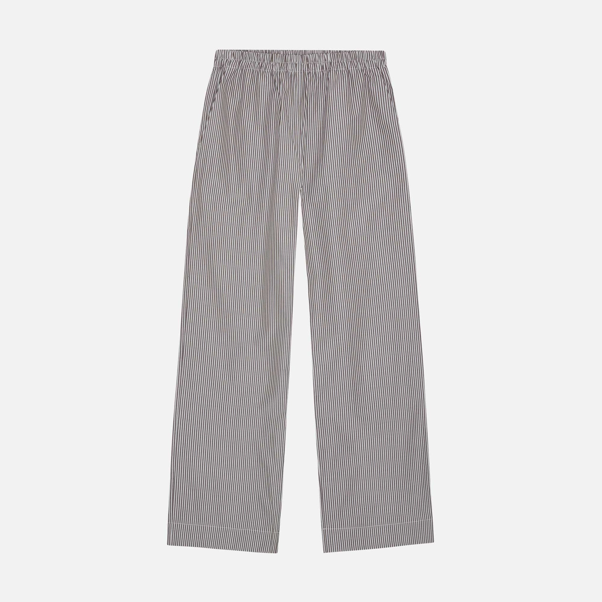 Sam Pants Brown/White Stripe