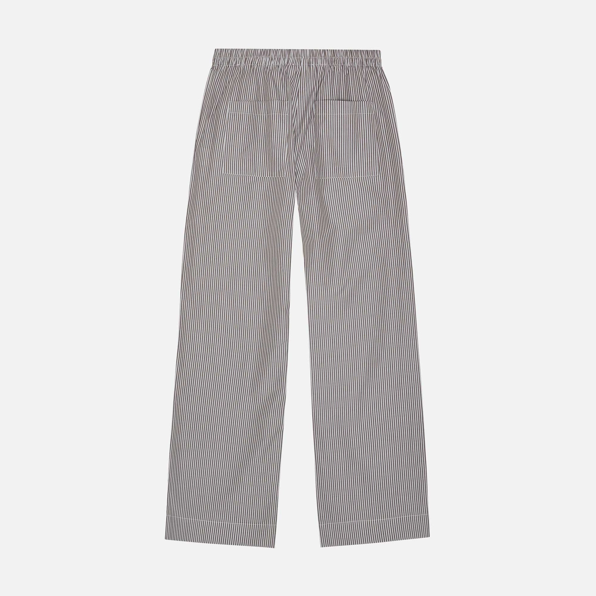 Sam Pants Brown/White Stripe