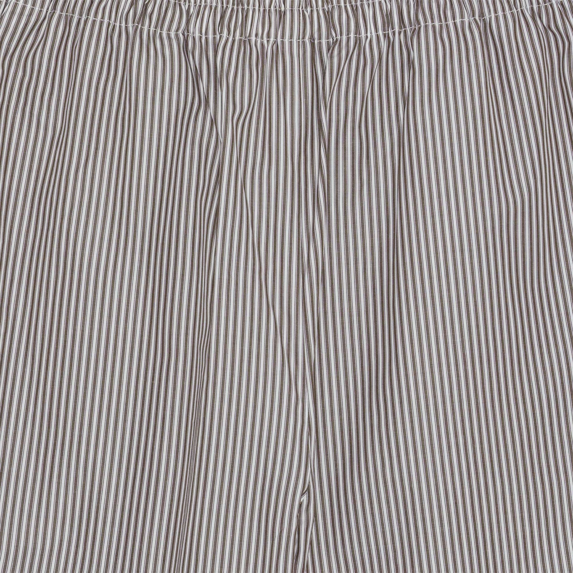 Sam Pants Brown/White Stripe