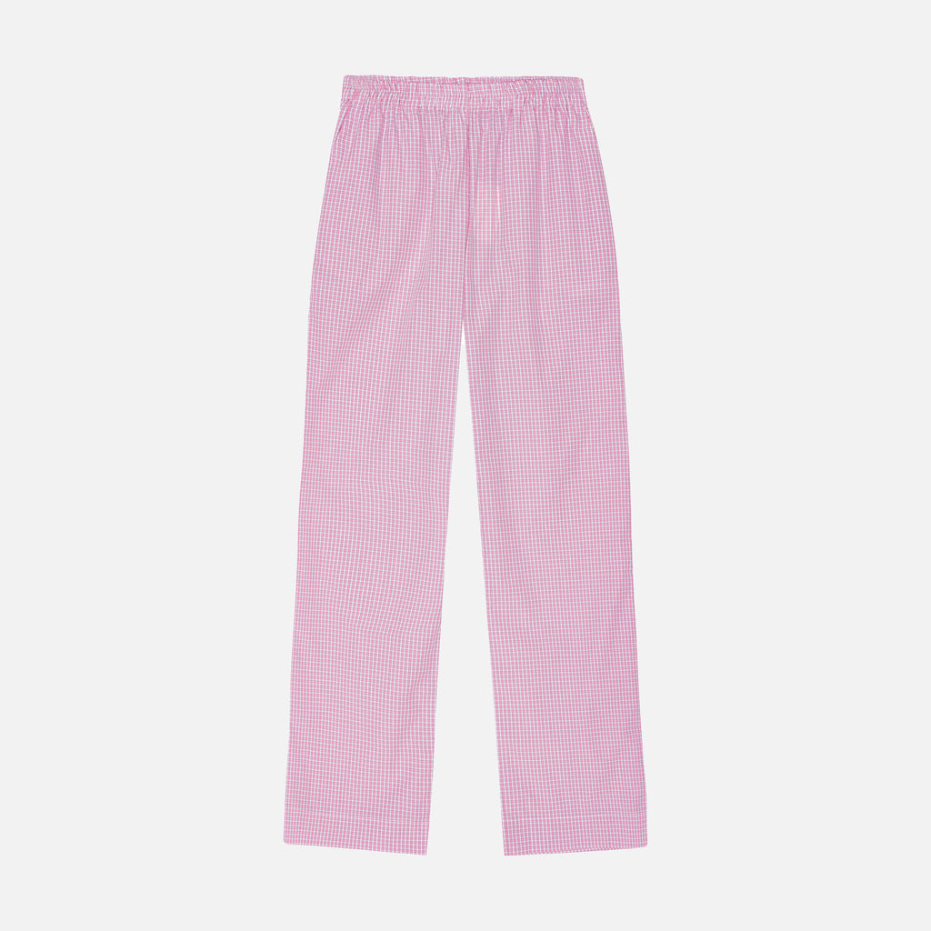 Sam Pants Mini Check Pink/White/Black