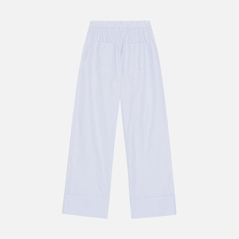 Sam Piping Pants Blue/Ecru Stripe