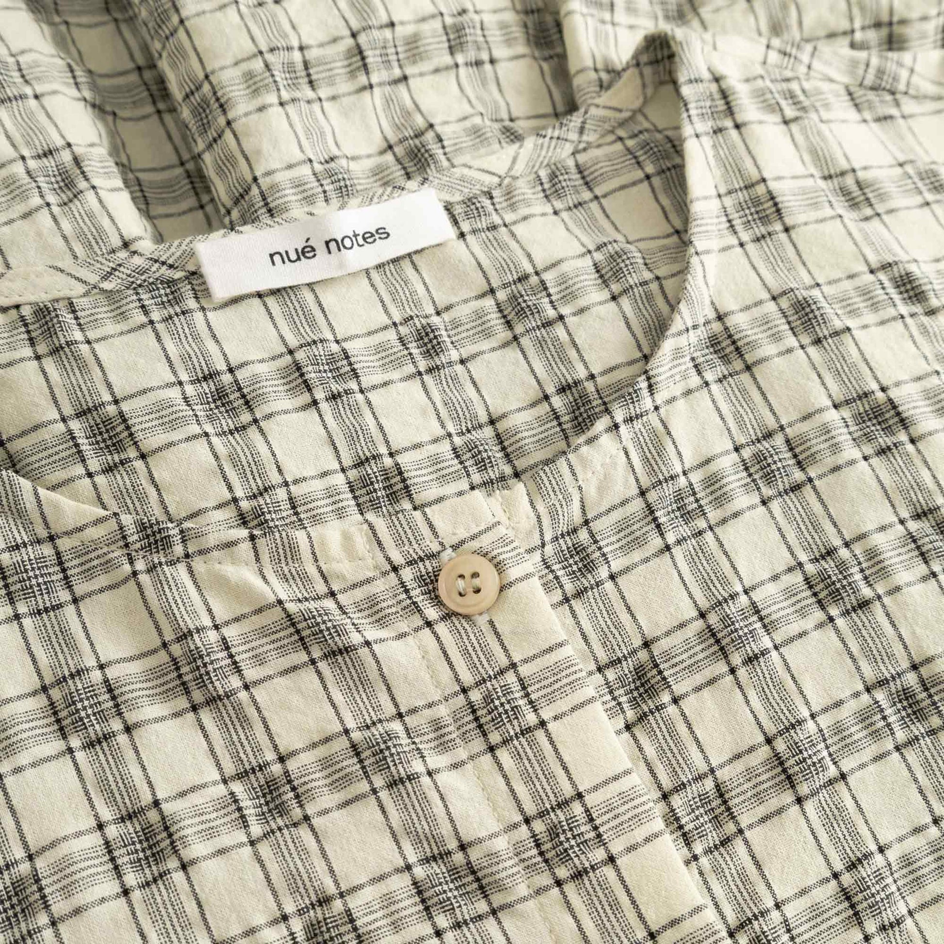 Savannah Dress Parchment Check