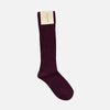 Scotland Knee Socks Bordeaux