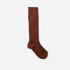 Scotland Knee Socks Dark Brown