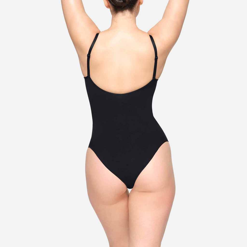 Seamless Sculpt Brief Bodysuit Onyx