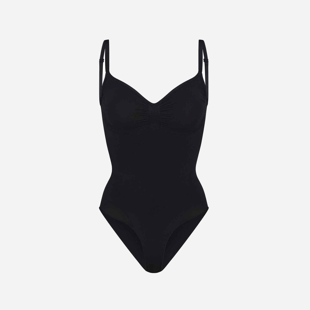 Seamless Sculpt Brief Bodysuit Onyx