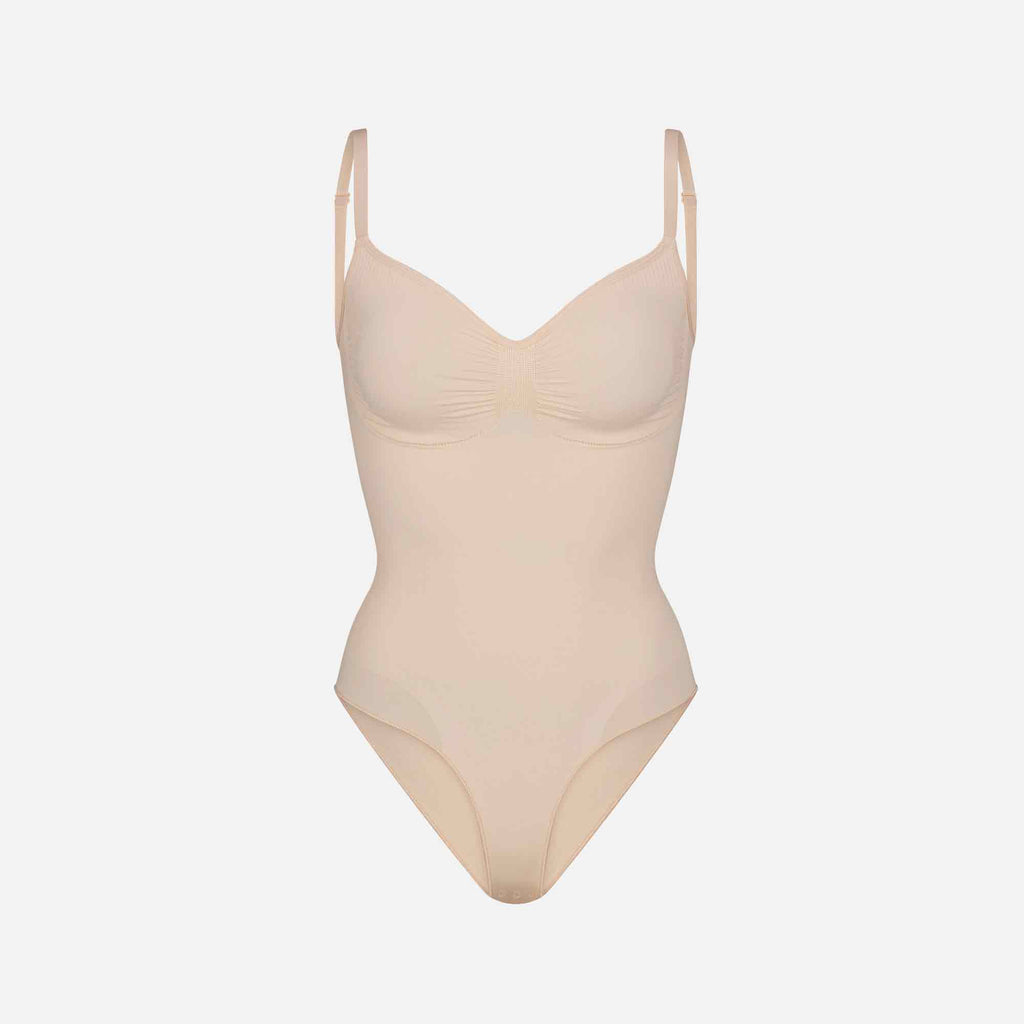 Seamless Sculpt Brief Bodysuit Sand