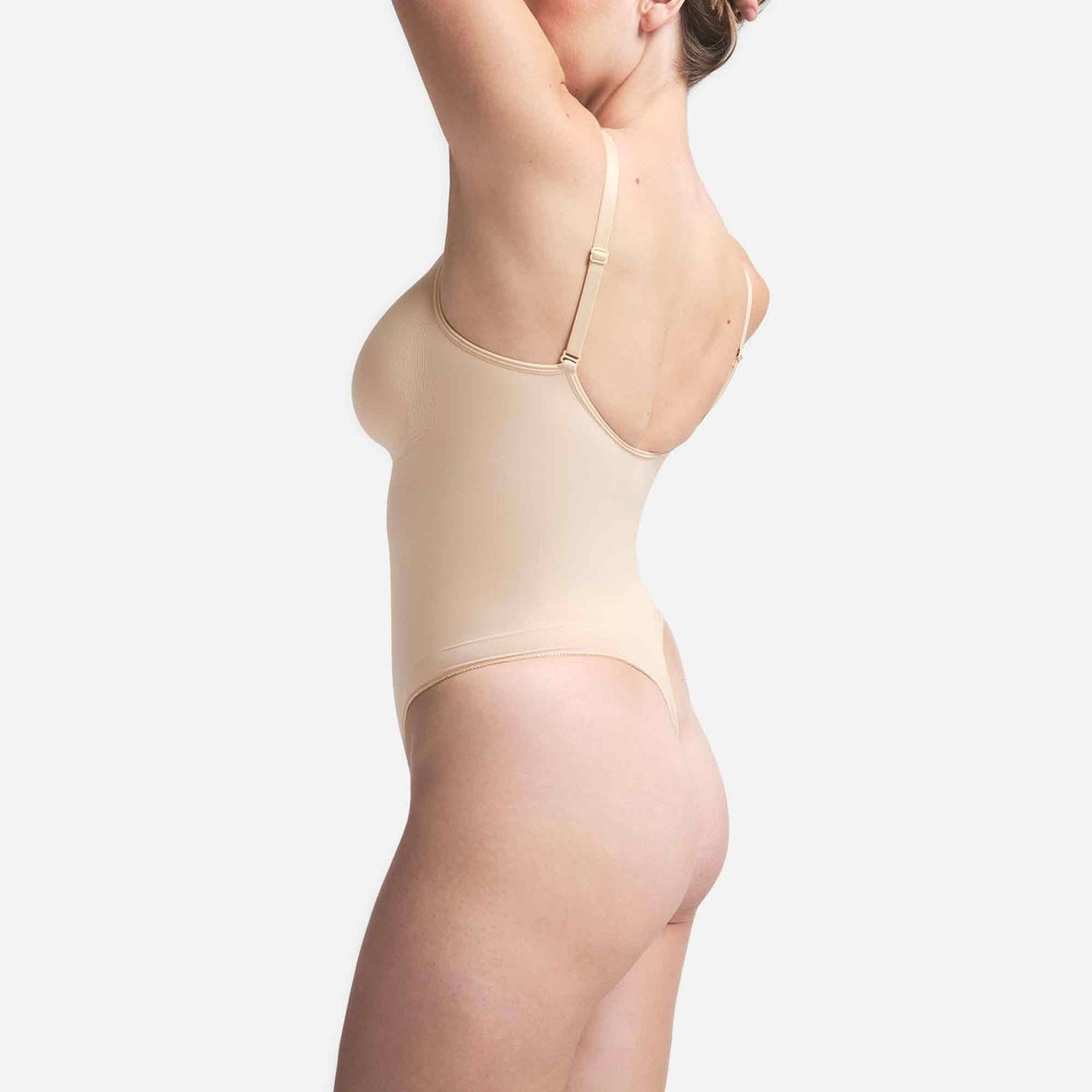 Seamless Sculpt Thong Bodysuit Sand