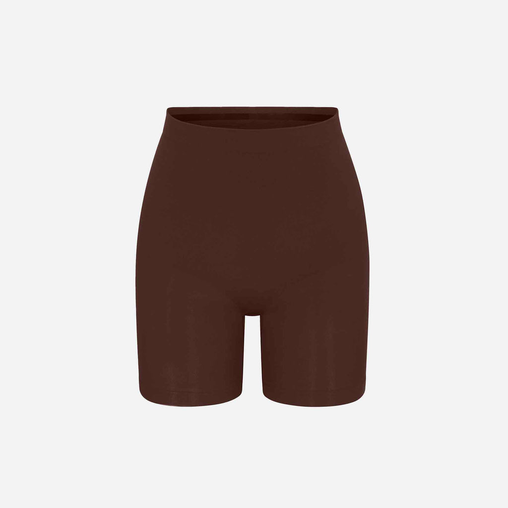 Seamless Sculpt Mid Thigh Short Cocoa