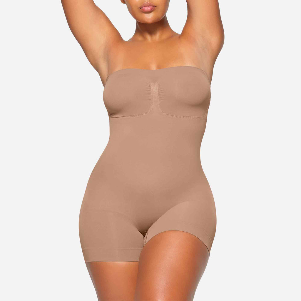 Seamless Sculpt Strapless Shortie Bodysuit Sienna