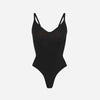 Seamless Sculpt Thong Bodysuit Onyx
