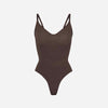 Seamless Sculpt Thong Bodysuit Cocoa