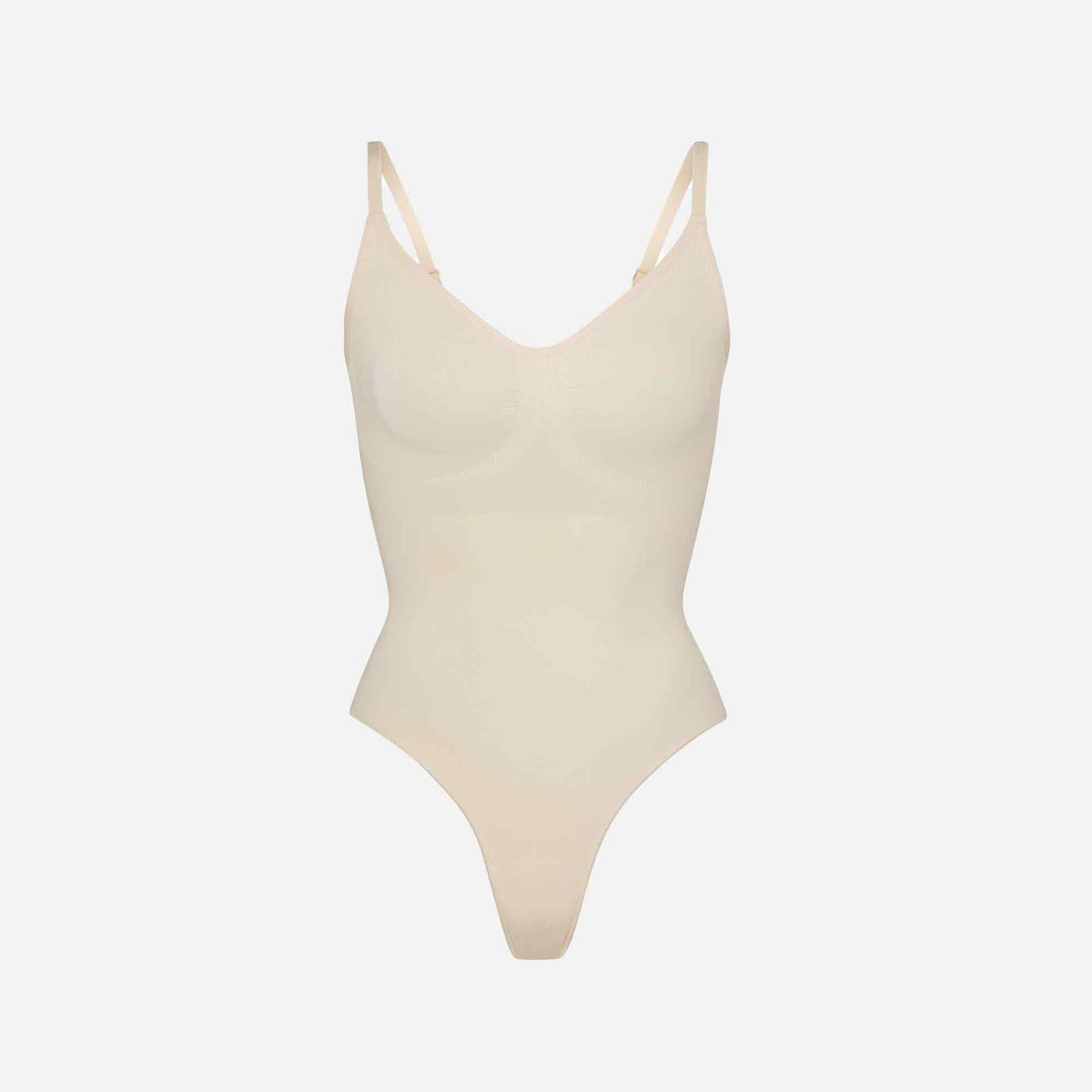 Seamless Sculpt Thong Bodysuit Sand
