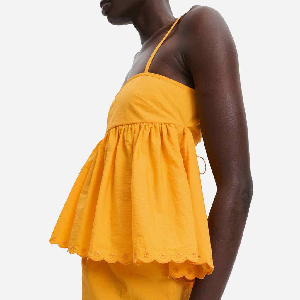Selena Top Winter Yellow