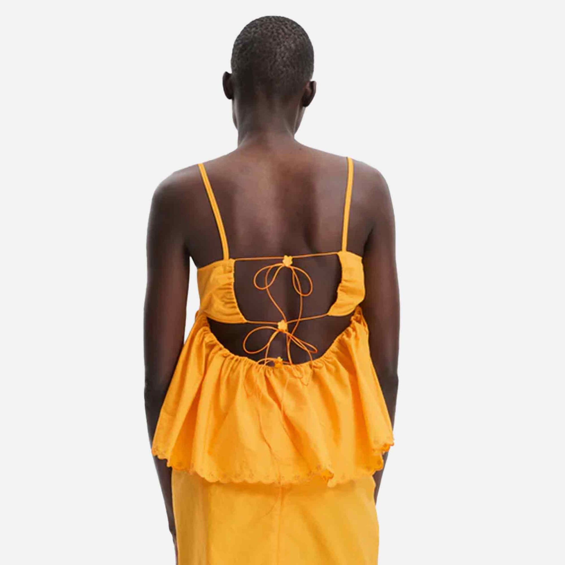 Selena Top Winter Yellow