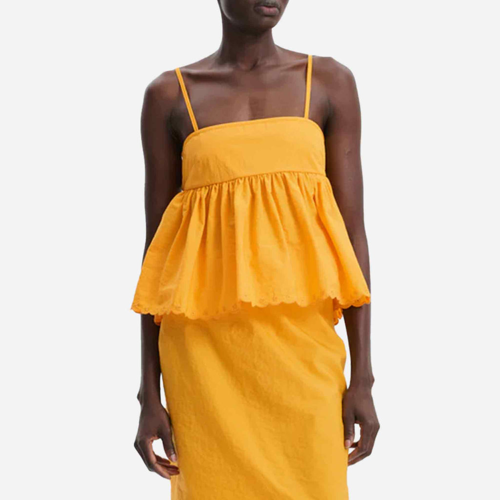 Selena Top Winter Yellow
