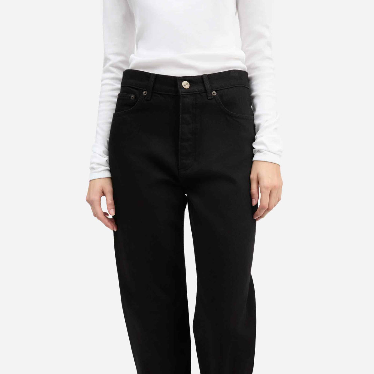 Sharon Straight Jeans Black