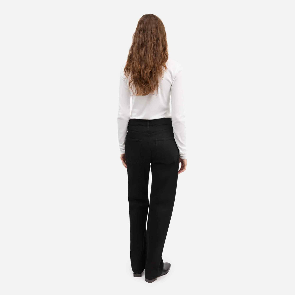 Sharon Straight Jeans Black