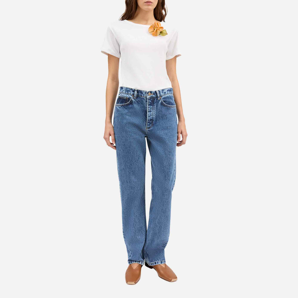 Sharon Straight Jeans Slouchy Blue