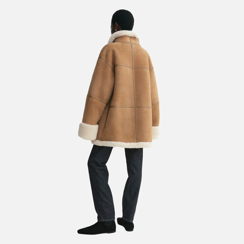 Signature Shearling Jacket Biscuit